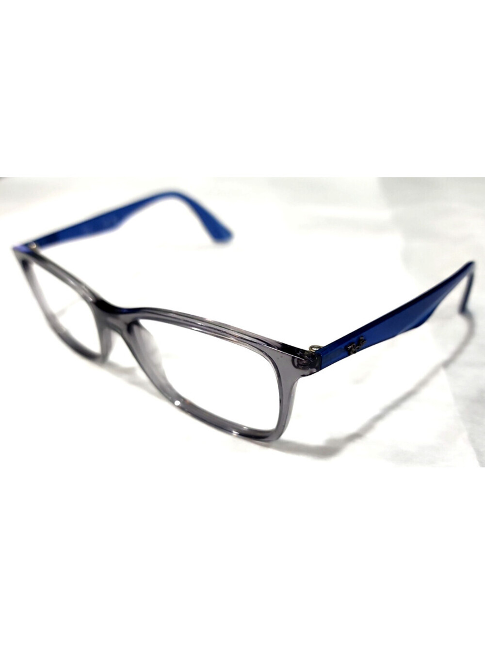 Ray Ban RB7047 5769 Gray Square Blue Eyeglasses 54-17 140
